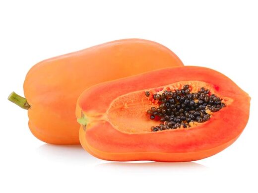 Ocuvit contains papaya fruit extract. 